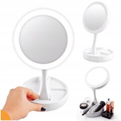LED зеркало для макияжа 360 цена и информация | Косметички, косметические зеркала | 220.lv