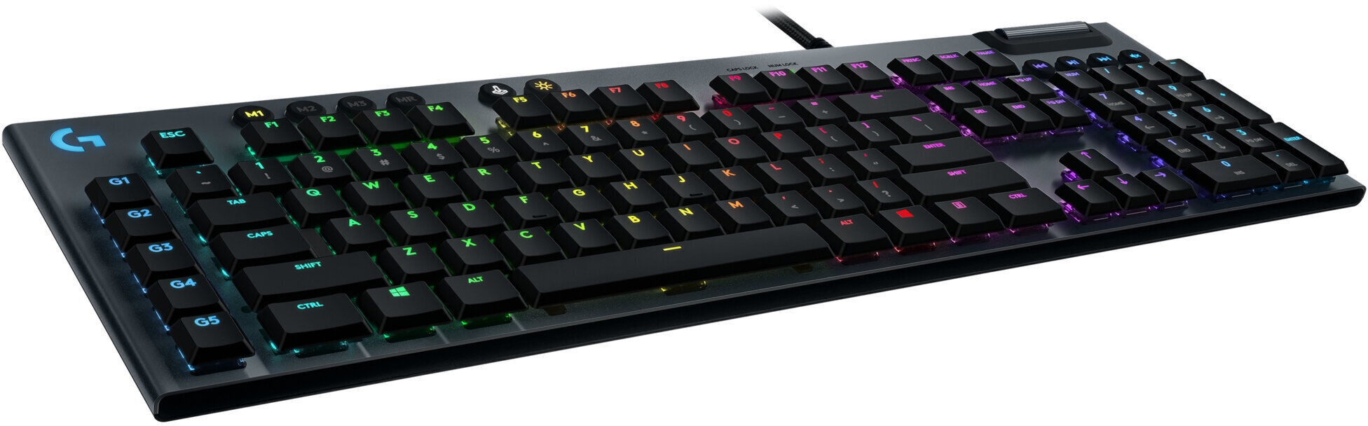 Logitech G815 Lightsync RGB GL Tactile Brown цена и информация | Klaviatūras | 220.lv