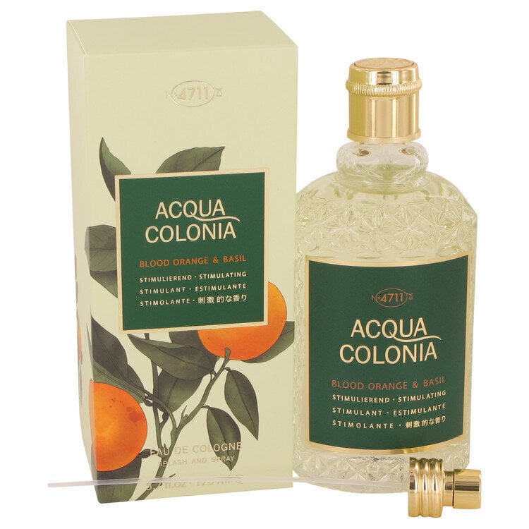 Odekolons 4711 Acqua Colonia Blood Orange & Basil EDC sievietēm/vīriešiem 170 ml цена и информация | Sieviešu smaržas | 220.lv