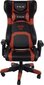 Spēļu krēsls E-Blue Cobra Racing Bluetooth, melns/sarkans cena un informācija | Biroja krēsli | 220.lv