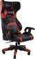 Spēļu krēsls E-Blue Cobra Racing Bluetooth, melns/sarkans cena un informācija | Biroja krēsli | 220.lv