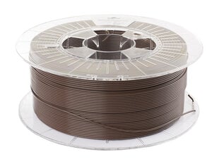 Филамент Filament Premium PLA 1.75мм CHOCOLATE BROWN 1кг цена и информация | Smart устройства и аксессуары | 220.lv