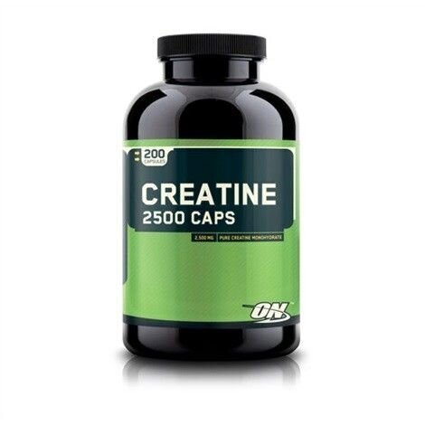 Uztura bagātinātājs Optimum Nutrition Creatine 2500 200 kaps. цена и информация | Kreatīni | 220.lv