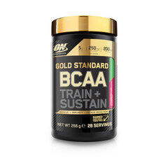 Uztura bagātinātājs Optimum Nutrition Gold Standard BCAA 266 g. persiku un pasifloras garša cena un informācija | Aminoskābes | 220.lv