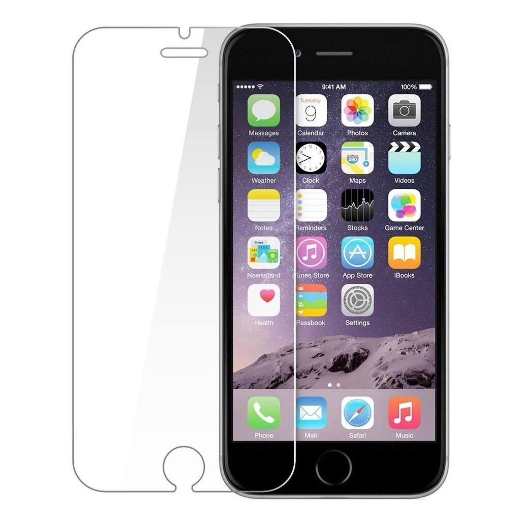 Hallo Tempered Glass Aizsargstikls Apple iPhone 7 / iPhone 8 цена и информация | Ekrāna aizsargstikli | 220.lv