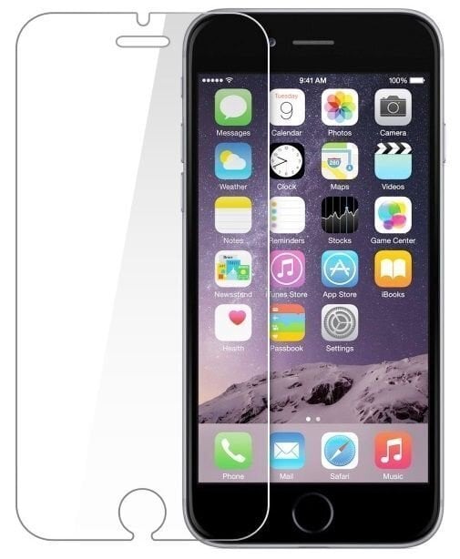 Hallo Tempered Glass Aizsargstikls Apple iPhone 7 Plus / 8 Plus cena un informācija | Ekrāna aizsargstikli | 220.lv