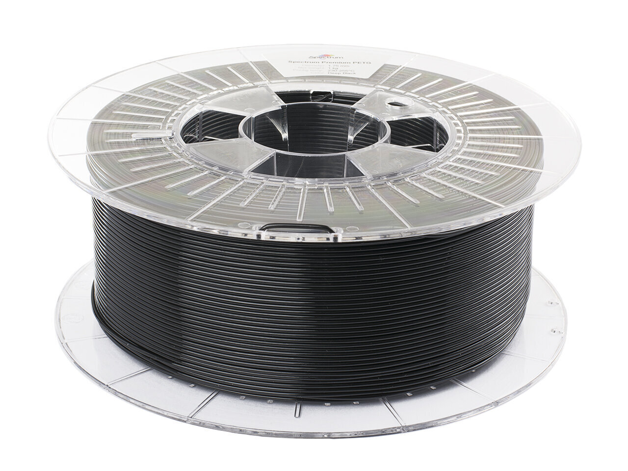 Printēšanas diegs Filament Premium PET-G 1.75mm DEEP BLACK 1kg цена и информация | Smart ierīces un piederumi | 220.lv