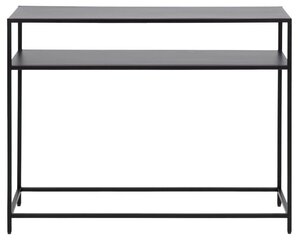 Стол-консоль Newcastle, черный цена и информация | Столы-консоли | 220.lv