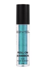 Spīduma pigments sejai un ķermenim Aquamarine Green BYS, 2,8 g цена и информация | Тушь, средства для роста ресниц, тени для век, карандаши для глаз | 220.lv