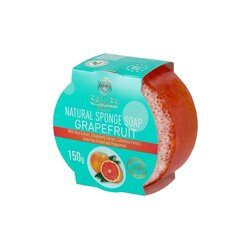 Sūkļa ziepes „GRAPEFRUIT” Saules Fabrika,150g cena un informācija | Ziepes | 220.lv