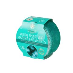 Sūkļa ziepes „MARINE FRESHNESS” Saules Fabrika,150g cena un informācija | Ziepes | 220.lv