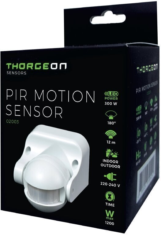 THORGEON PIR kustību sensors цена и информация | Sensori | 220.lv
