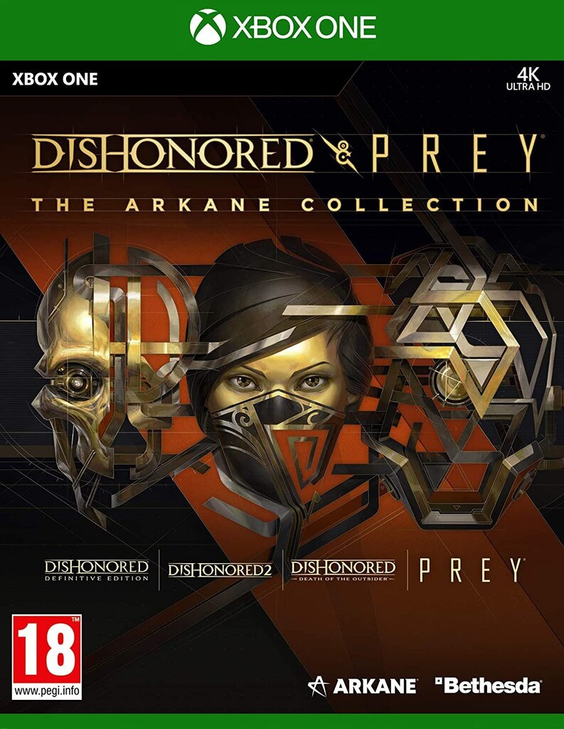 Spēle priekš Xbox One, Dishonored and Prey: The Arkane Collection cena un informācija | Datorspēles | 220.lv