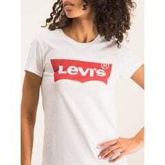 Sieviešu T-krekls Levis The Perfect Tee, balts цена и информация | Женские футболки | 220.lv