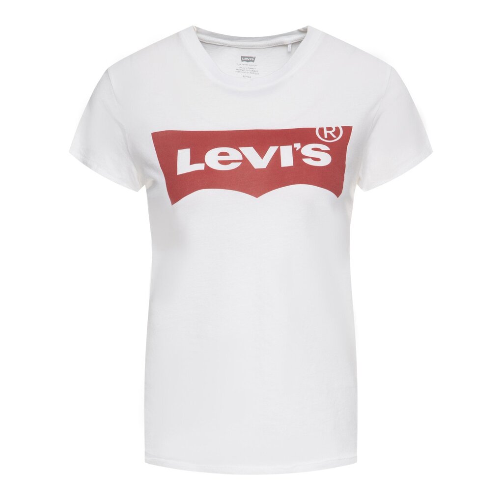 Sieviešu T-krekls Levis The Perfect Tee, balts цена и информация | T-krekli sievietēm | 220.lv