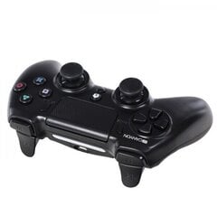 Gamepad PS4, bezvadu, ar skārienpaliktni, melns cena un informācija | Spēļu kontrolieri | 220.lv