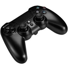 Gamepad PS4, bezvadu, ar skārienpaliktni, melns cena un informācija | Canyon Datortehnika | 220.lv