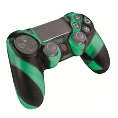 Gioteck Silicone Skin Green Camo PS4 cena un informācija | Spēļu kontrolieri | 220.lv