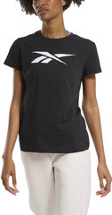 Reebok T-krekls Te Graphic Vector T Black cena un informācija | T-krekli sievietēm | 220.lv