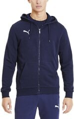 Puma jaka teamGOAL 23 Casuals Hooded Blue cena un informācija | Vīriešu jakas | 220.lv