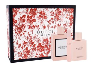 Набор Gucci Bloom для женщин: духи EDP 100 + 7,4 мл + лосьон для тела 100 мл цена и информация | Женские духи Lovely Me, 50 мл | 220.lv