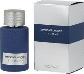 Туалетная вода Emanuel Ungaro L'Homme EDT для мужчин 100 мл цена и информация | Мужские духи | 220.lv