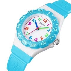 Часы детские SKMEI 1483 LTBU, светло-голубые цена и информация | Аксессуары для детей | 220.lv