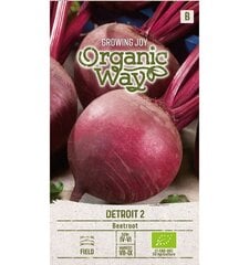 Свекла Beetroot Red Detroit 2 Organic Way, 3.0 г цена и информация | Семена овощей, ягод | 220.lv