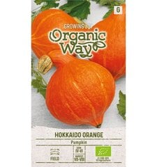 Тыква Hokkaido Orange Organic Way, 2.0 г цена и информация | Семена овощей, ягод | 220.lv