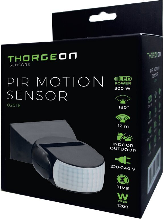 THORGEON PIR kustību sensors цена и информация | Sensori | 220.lv