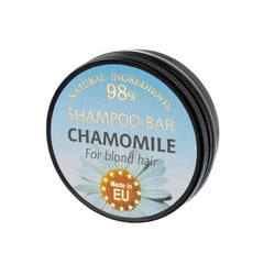 Восстанавливающий твёрдый шампунь для волос Chamomile (in aluminium jar) от Saules Fabrika, 60г цена и информация | Шампуни | 220.lv