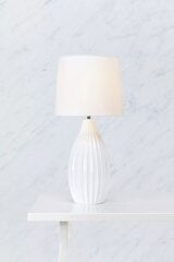 Lampa Stephanie, balta cena un informācija | Galda lampas | 220.lv