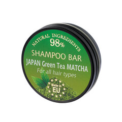 Тонизирующий твердый шампунь JAPAN GREEN TEA MATCHA (in aluminium jar)  Saules Fabrika, 60 г цена и информация | Шампуни | 220.lv