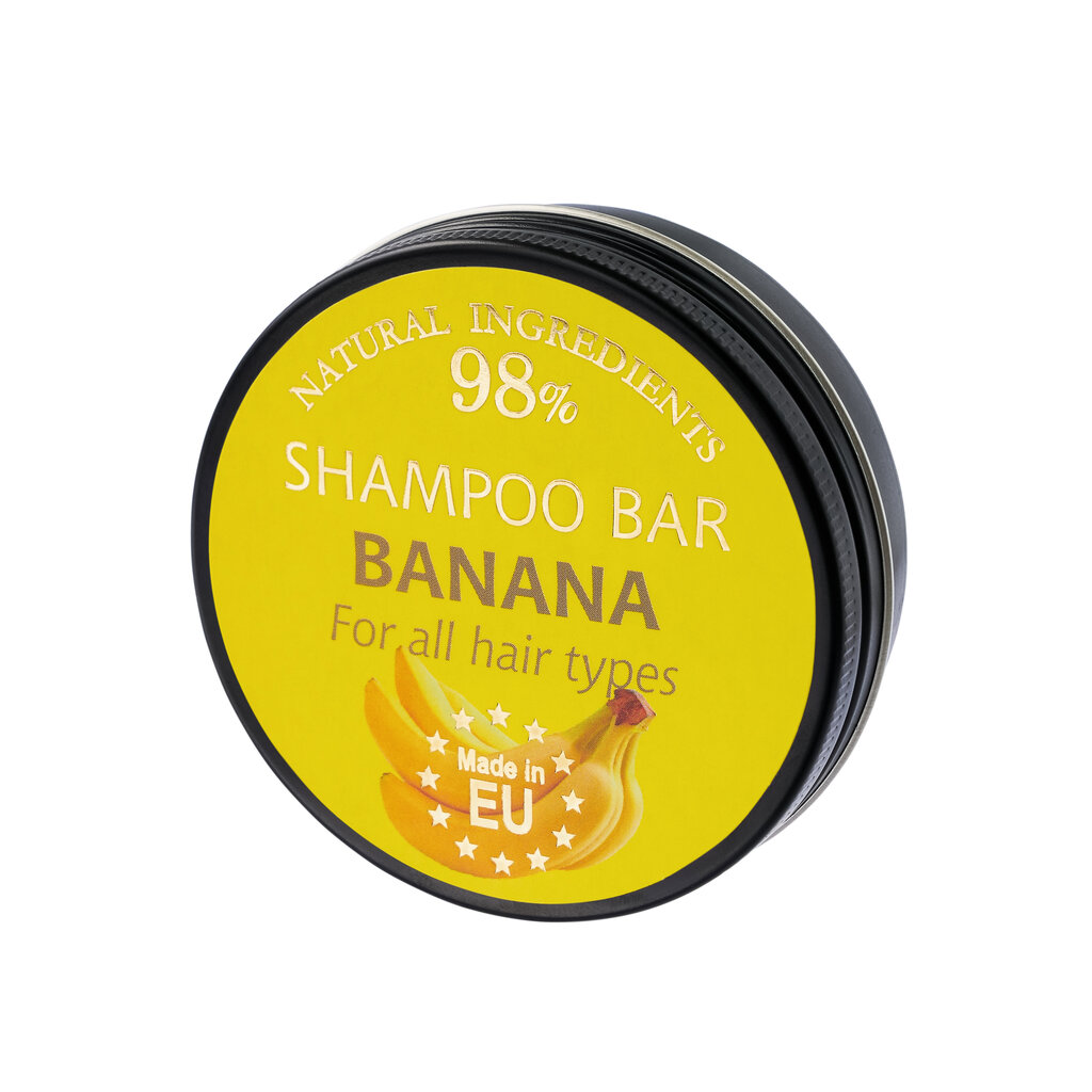 Cietais šampūns “BANANA” Saules Fabrika, 60 g цена и информация | Šampūni | 220.lv