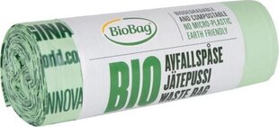 Bioloģiski kompostējami 20 l atkritumu maisi, 15 gab. EKO cena un informācija | Miskastes maisi | 220.lv