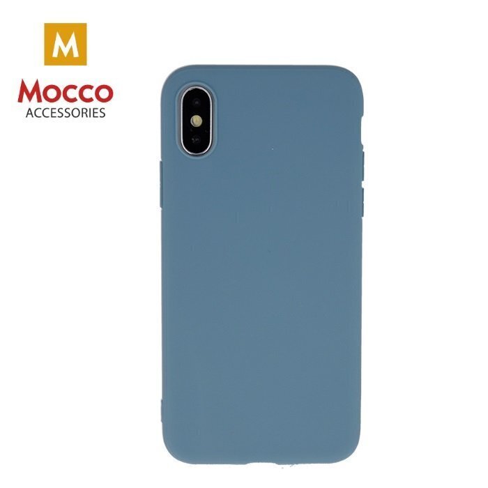 Mocco Ultra Slim Soft Matte 0.3 mm Matēts Silikona Apvalks Priekš Apple iPhone 11 Pro Gaiši Zils cena un informācija | Telefonu vāciņi, maciņi | 220.lv