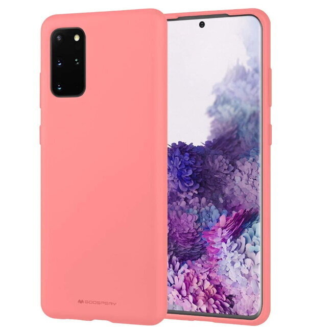 Mercury Soft feeling Super Plāns TPU Matētas virsmas aizmugures maks-apvalks priekš Samsung Galaxy S20+ (G985) Rozā cena un informācija | Telefonu vāciņi, maciņi | 220.lv