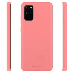 Mercury Soft feeling TPU Супер тонкий чехол-крышка с матовой поверхностью для Samsung Galaxy S20+ (G985) Розовый цена и информация | Чехлы для телефонов | 220.lv