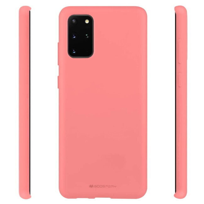 Mercury Soft feeling Super Plāns TPU Matētas virsmas aizmugures maks-apvalks priekš Samsung Galaxy S20+ (G985) Rozā cena un informācija | Telefonu vāciņi, maciņi | 220.lv