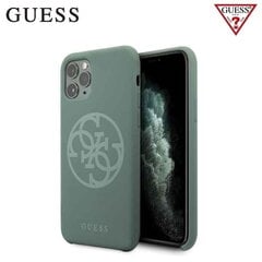 Guess GUHCN65LS4GKA 4G Tone On Tone ciets aizmugures maks-apvalks priekš Apple iPhone 11 Pro Max Khaki Zaļš цена и информация | Чехлы для телефонов | 220.lv