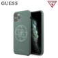 Guess GUHCN65LS4GKA 4G Tone On Tone ciets aizmugures maks-apvalks priekš Apple iPhone 11 Pro Max Khaki Zaļš cena un informācija | Telefonu vāciņi, maciņi | 220.lv