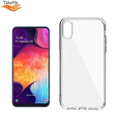 TakeMe "Clear" sērijas Caurspīdīgs 2mm plāns aizmugures maks priekš Samsung Galaxy A50 (A505F) / A30s (A307F) cena un informācija | Telefonu vāciņi, maciņi | 220.lv