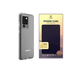 Mocco Original Clear Case 2mm Aizmugurējais Silikona Apvalks Priekš Samsung Galaxy S20 Ultra Caurspīdīgs (EU Blister) cena un informācija | Telefonu vāciņi, maciņi | 220.lv