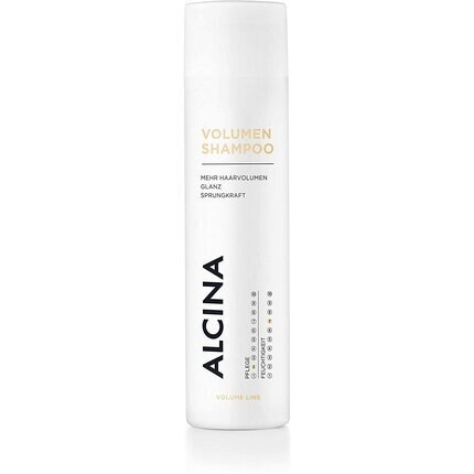 Apjomu piešķirošs matu šampūns Alcina Volume Line, 250 ml цена и информация | Šampūni | 220.lv