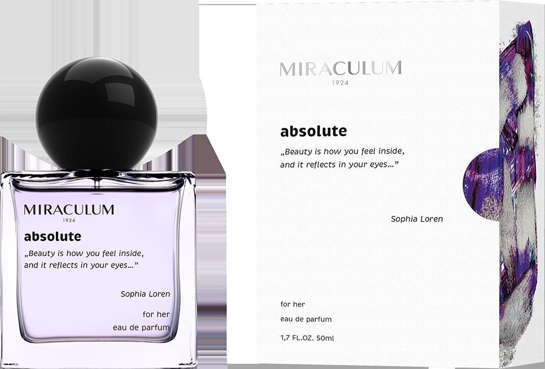 Parfimērijas ūdens sievietēm Miraculum Absolute EDP, 50 ml cena un informācija | Sieviešu smaržas | 220.lv