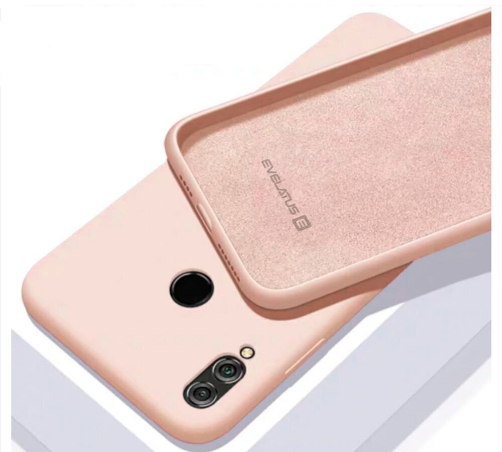 Evelatus Soft Silicone Case, piemērots Xiaomi Redmi Note 7, krēmkrāsas cena un informācija | Telefonu vāciņi, maciņi | 220.lv