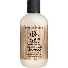 Mitrinošs un atsvaidzinošs matu šampūns Bumble & Bumble Creme De Coco 250 ml cena un informācija | Šampūni | 220.lv