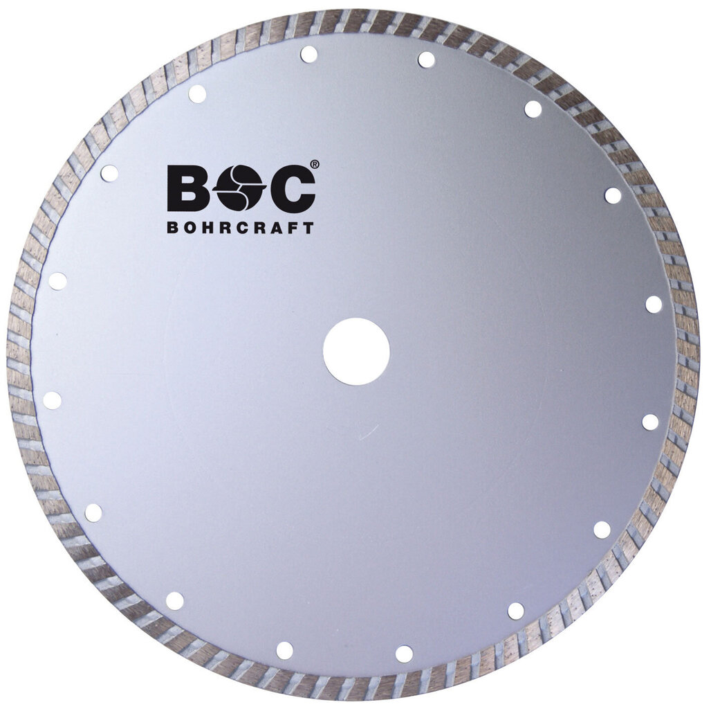 Dimanta griešanas disks BOHRCRAFT TURBO BASIC (230 mm) cena un informācija | Skrūvgrieži, urbjmašīnas | 220.lv