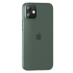 Usams US-BH608 Gentle серии чехол-крышка для Apple iPhone 12 mini Прозрачно-зеленый цена и информация | Чехлы для телефонов | 220.lv