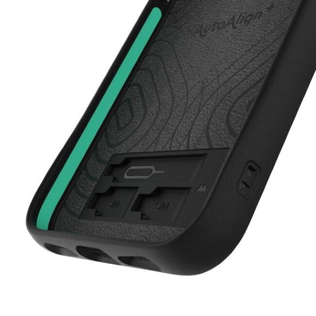 Mous Air-Shock Ekstēmas aizsardzības Aizmugures Maks priekš iPhone 12 Pro Max ar īstu Riekstkoka elementu Melns/Brūns cena un informācija | Telefonu vāciņi, maciņi | 220.lv